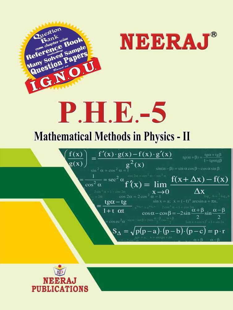 Mathematical Methods in Physics-II