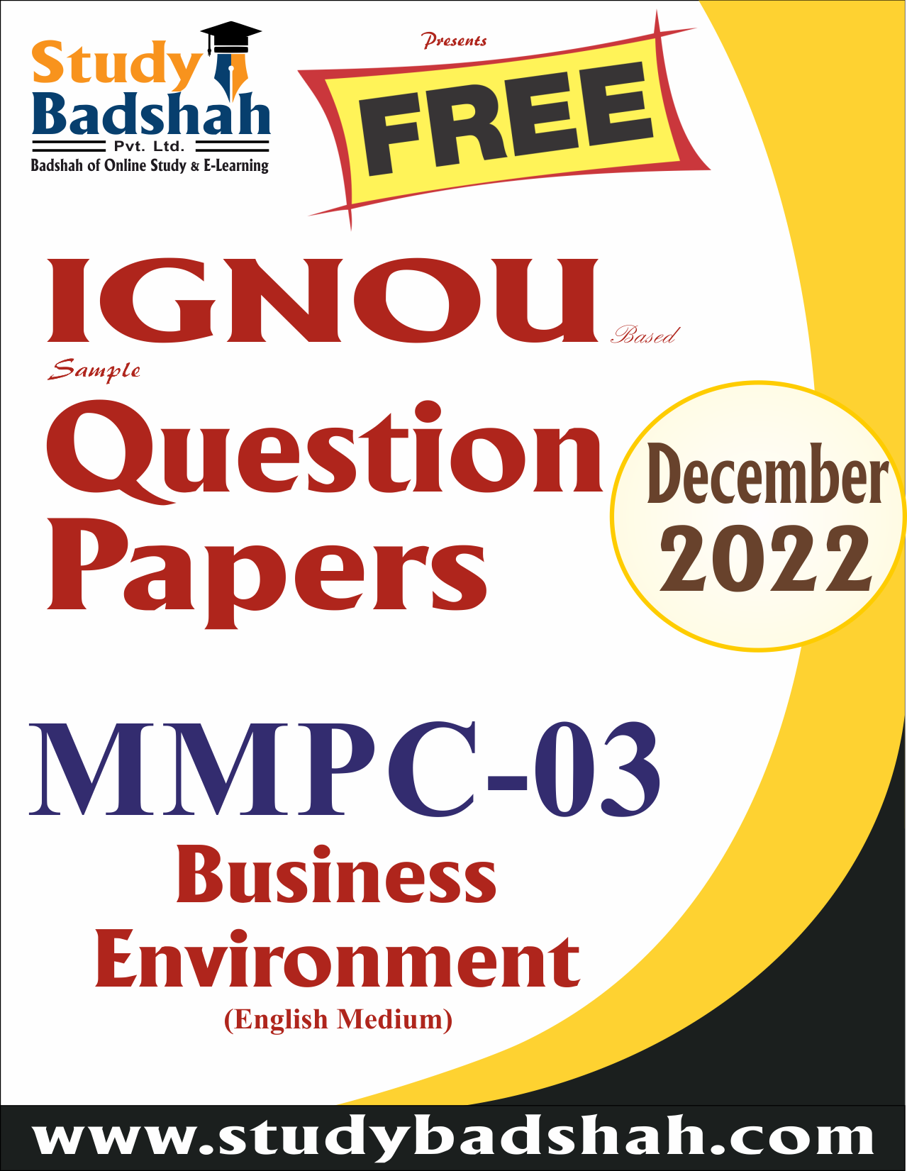 MMPC-03 (December-2022)