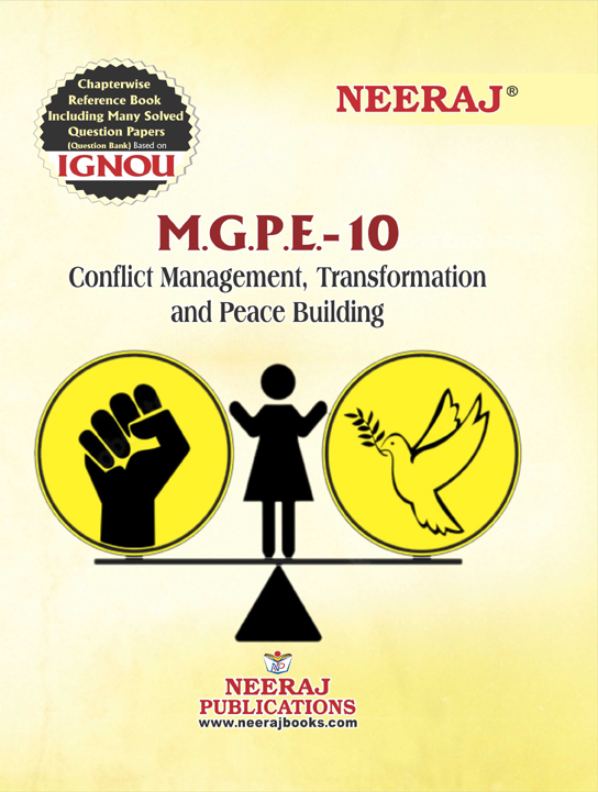 Conflict Management, Transformation and Peace Building